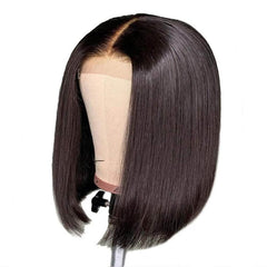 Bob Wig Human Hair Glueless 4x4 Lace Closure Wig